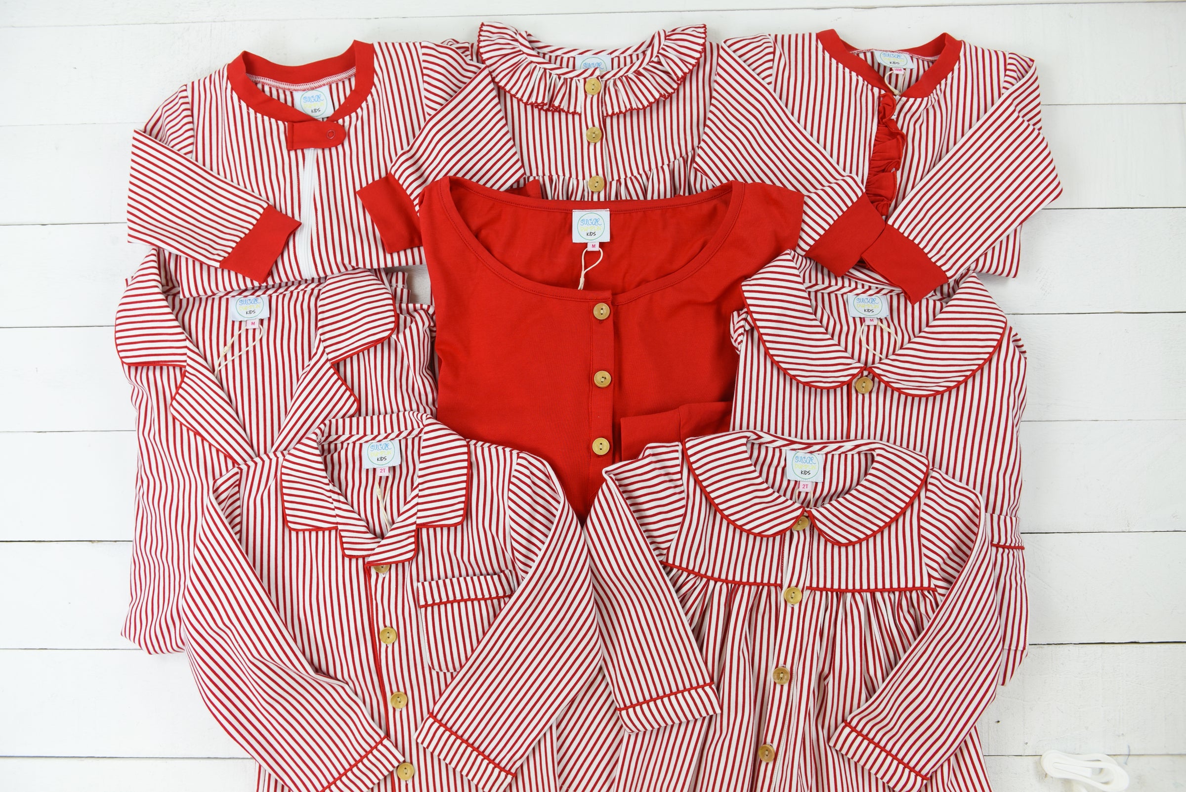 Classic Christmas Girl Pant Set