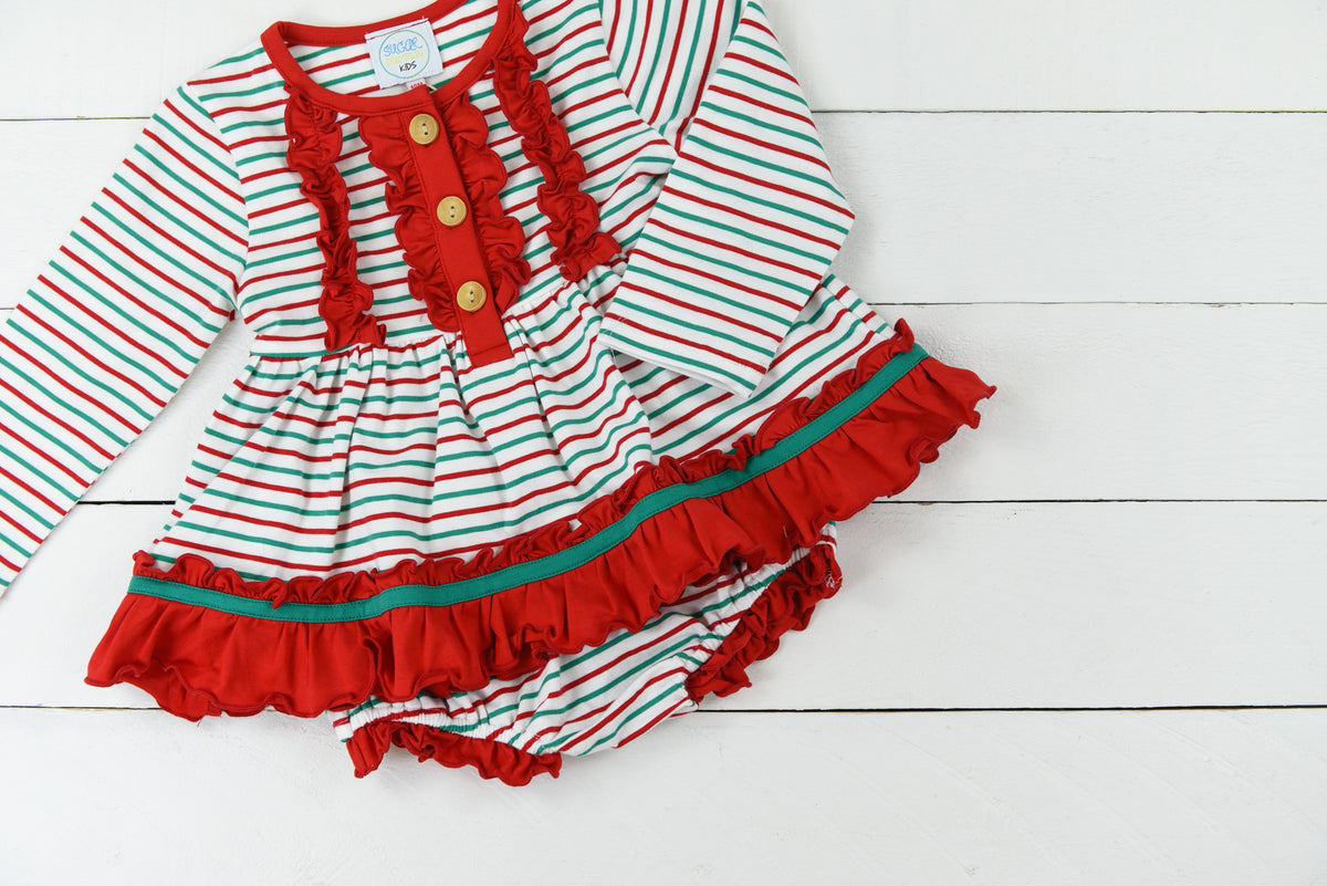 Feliz Navidad Bloomer Set