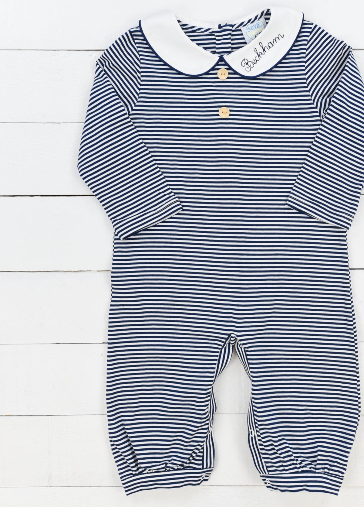 Comfy Navy Collection Boys Romper
