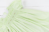 PO110: Elegant Smock Girls Bubble