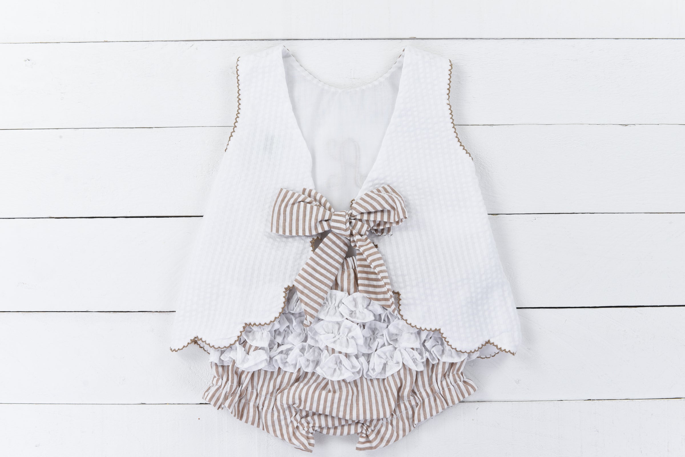 P0101: Sandy Shore Girls Bloomer Set