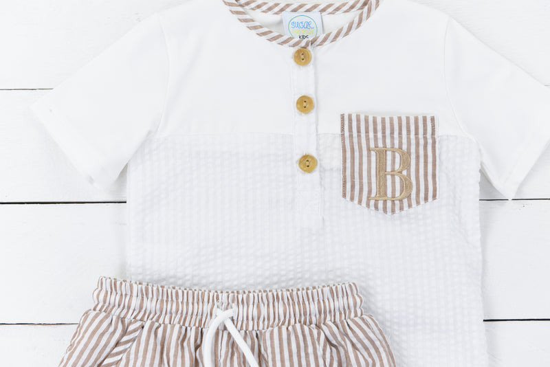 Sandy Shore Boy Short Set