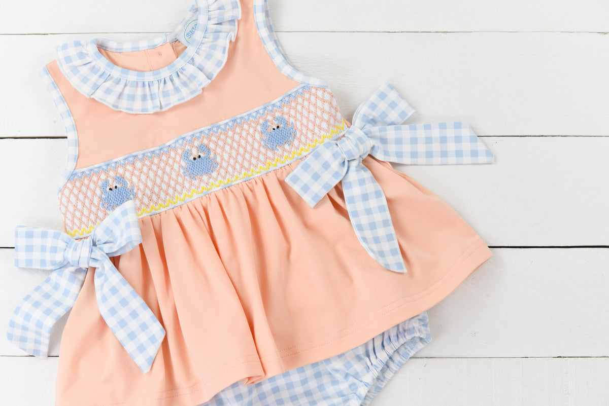 P0102: Little Blue Crab Bloomer Set