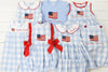 P0102: God Bless America Girl Short Set