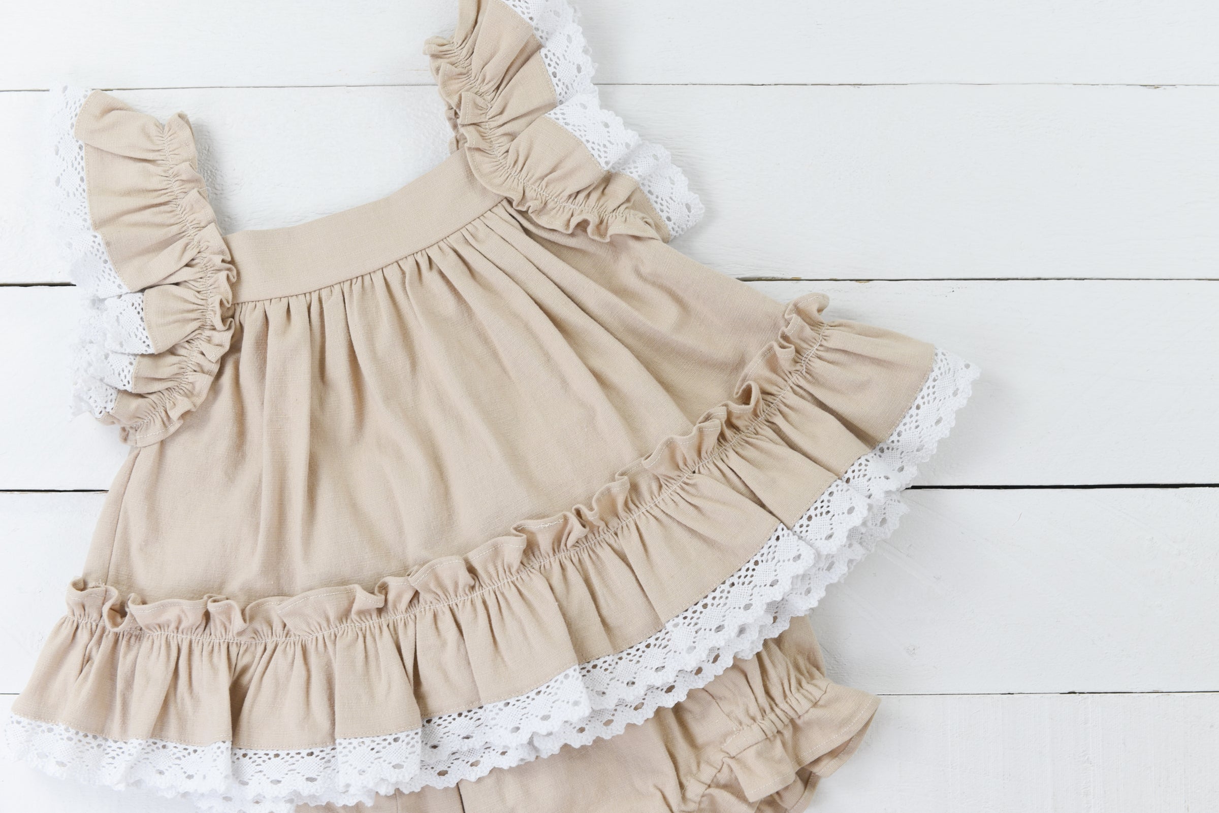 P0102: Linen Dunes Bloomer Set