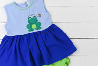 P0102: Froggy Girls Short Set