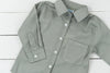 Olive and Ivory Blooms Shirt Only