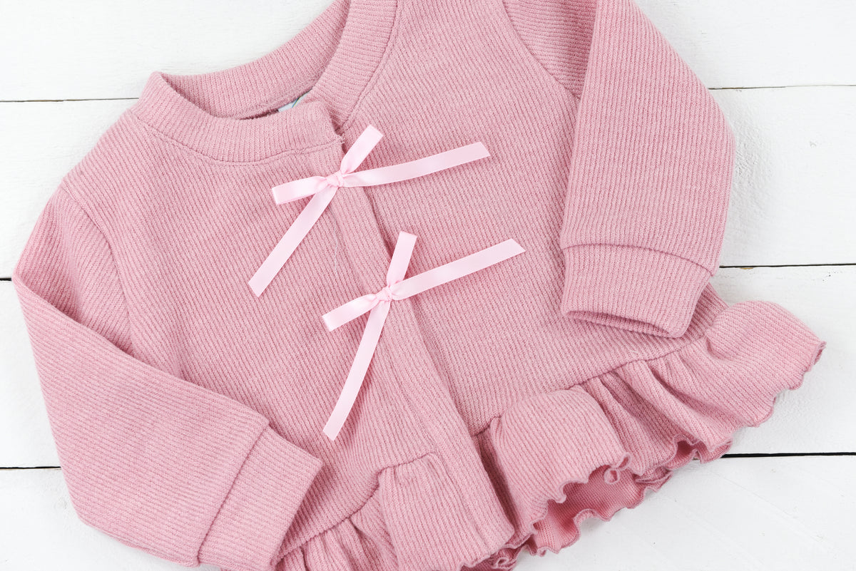 Knit Magnolia Pink Cardigan