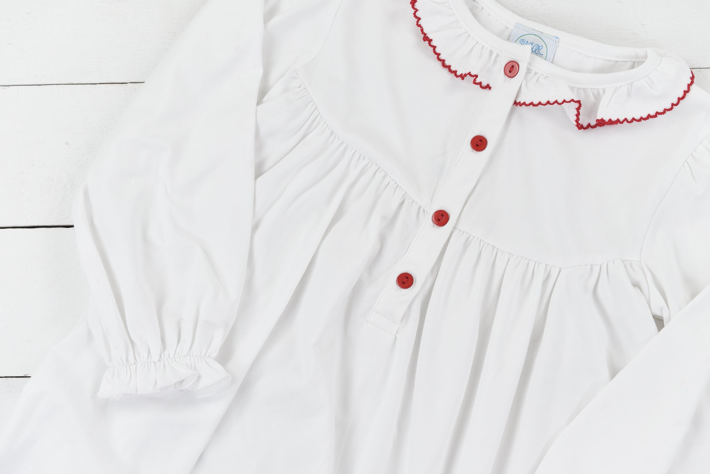 White Christmas Pj Girl Gown