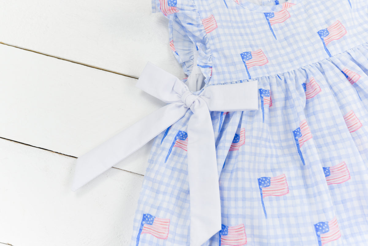 Girls America Diaper Set