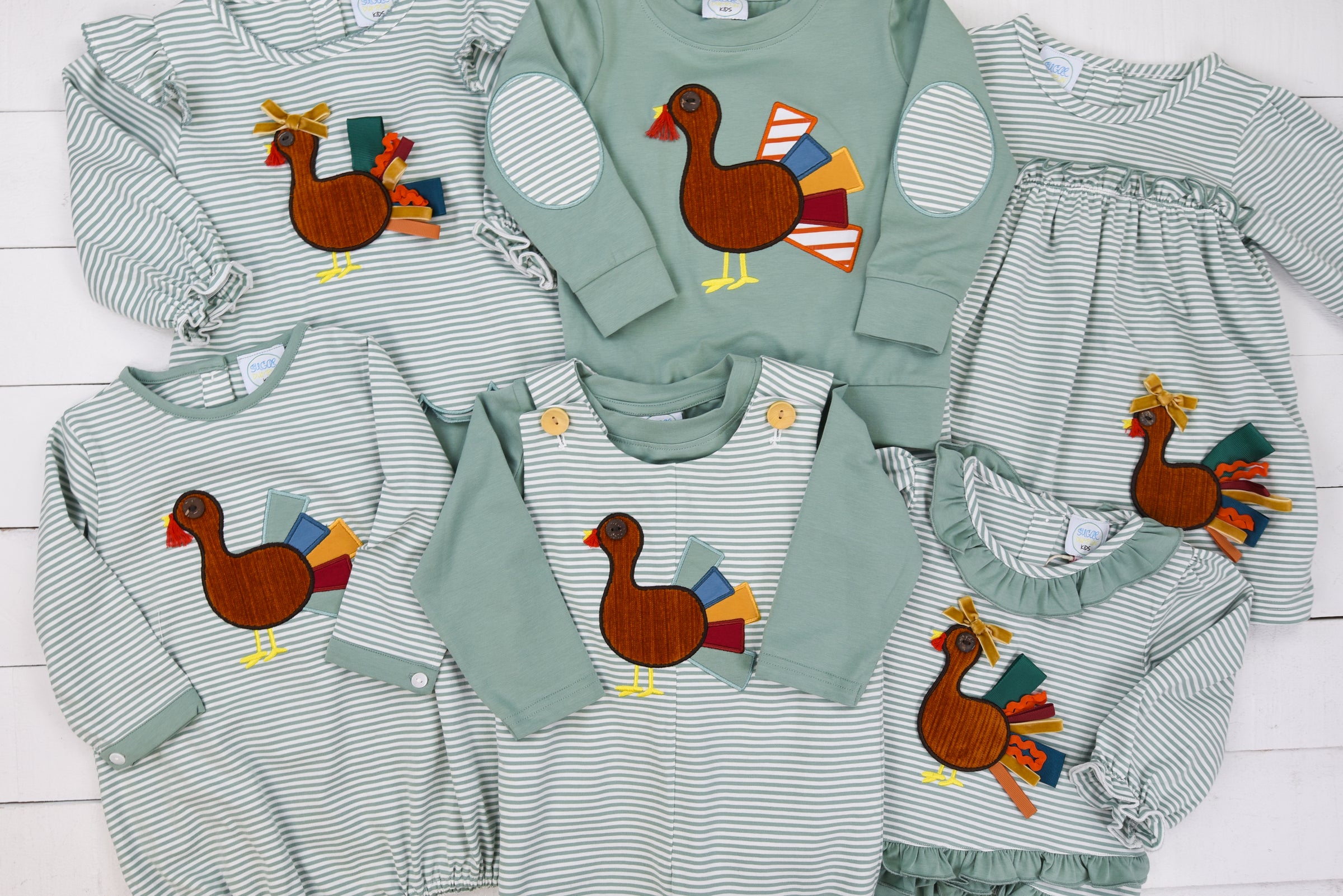 Boys Turkey Time Pant Set