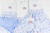 Girls America Diaper Set