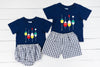 Boys Fishing Fun Shorts Set