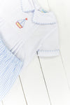 Boys Simple Sailing Shorts Set