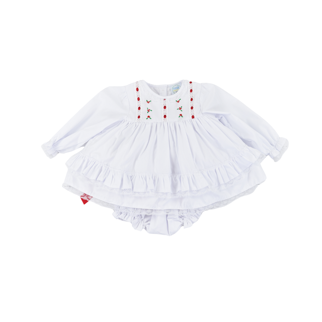 Holly Heirloom Girl Bloomer Set