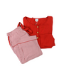 Classic Christmas PJ Solid Red Shirt Set