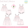 PO110: Pink Petal Girls Bloomer Set