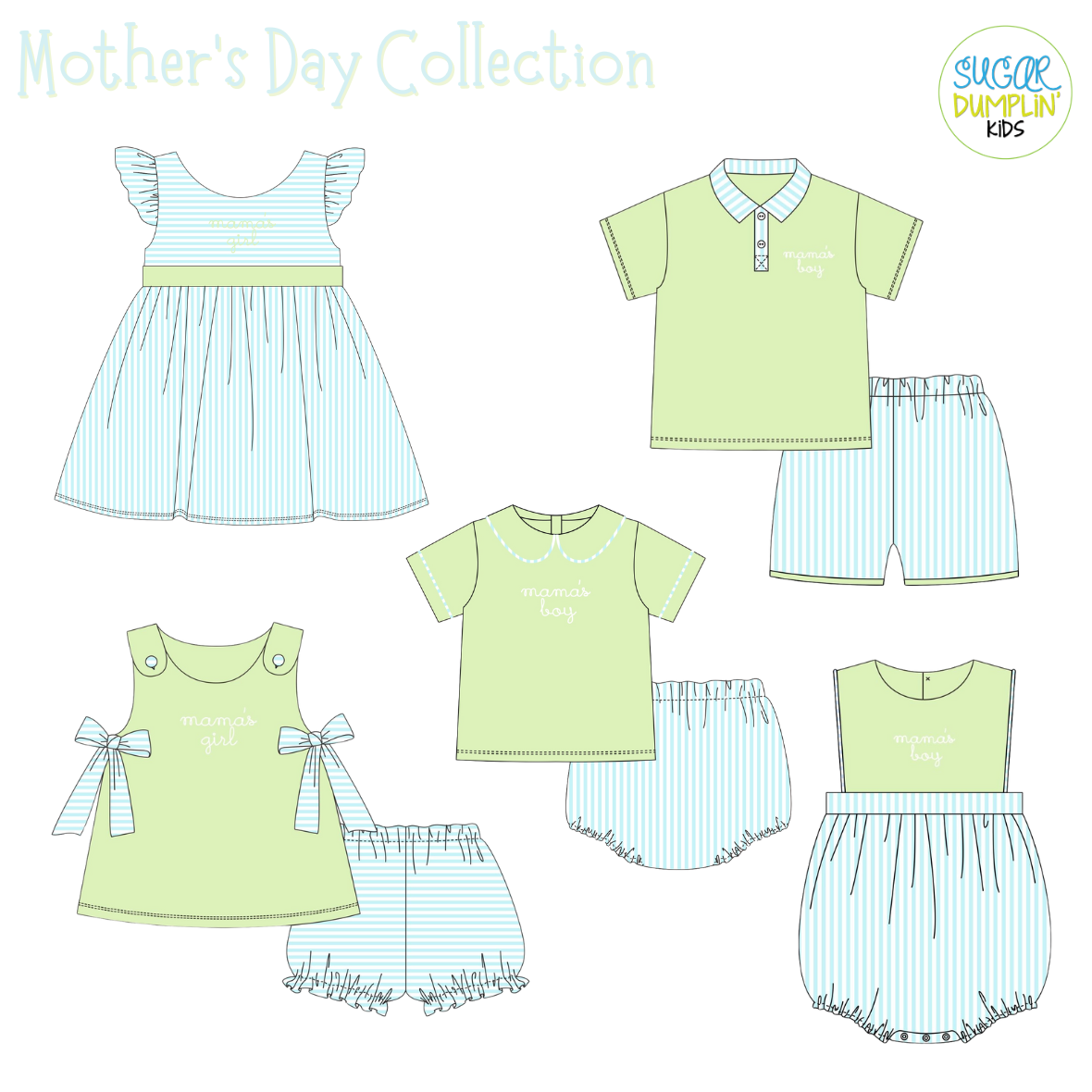 PO111: Mothers Day Collection Boys Bubble