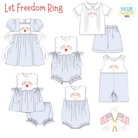 PO112: Let Freedom Ring Girls Dress