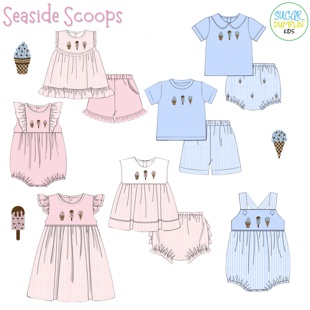 PO112: Seaside Scoops Boys Bubble