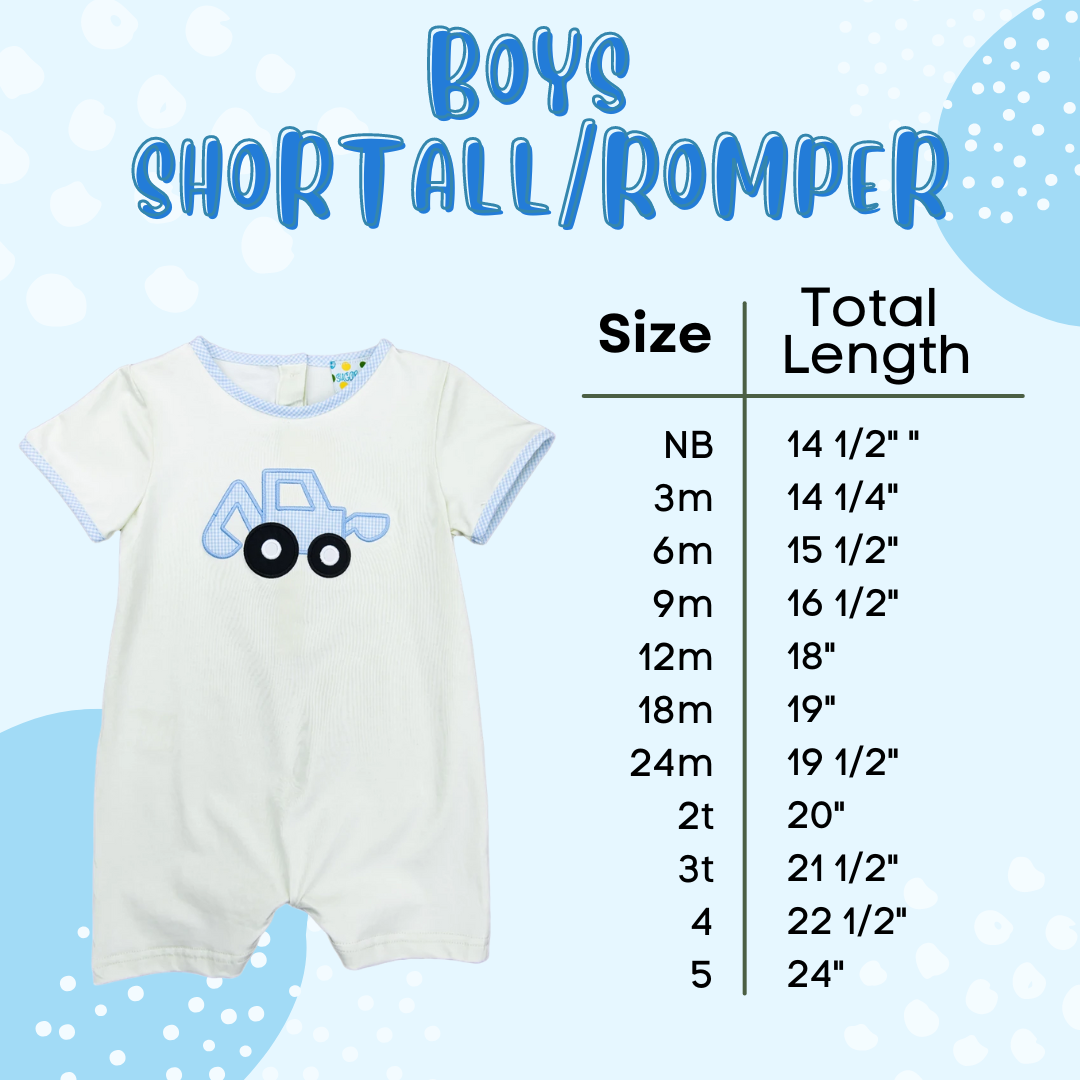 Boys Little Bunny Shortall - 18m