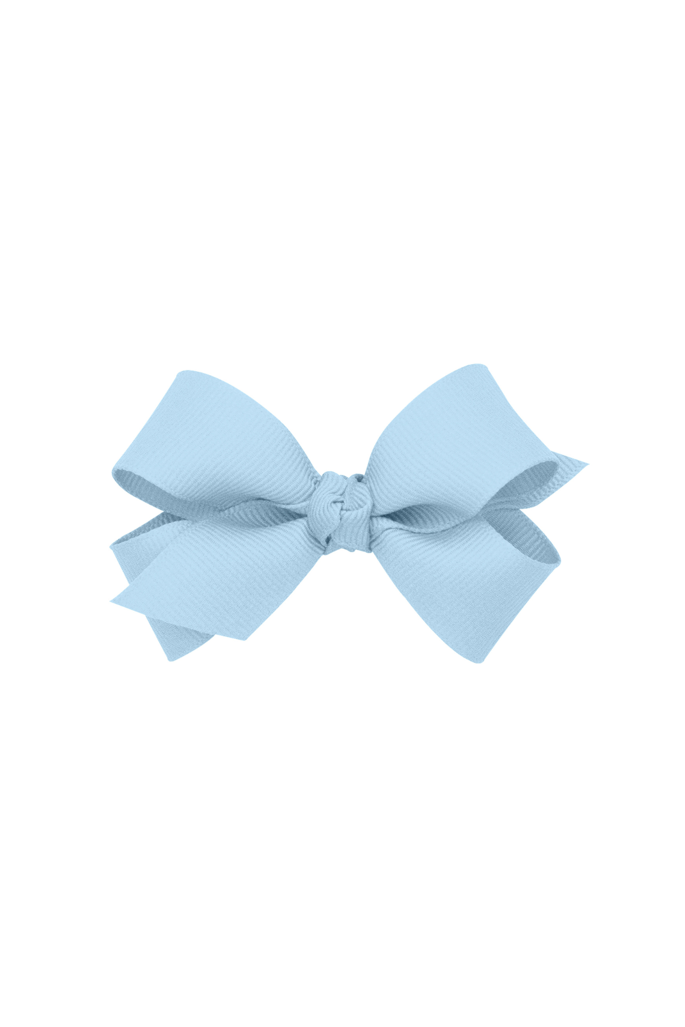 Blue Mini Classic Grosgrain Bow