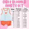 Girls Carraway Bloomer Shorts Set