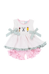 Girls Cute & Crafty Shorts Set