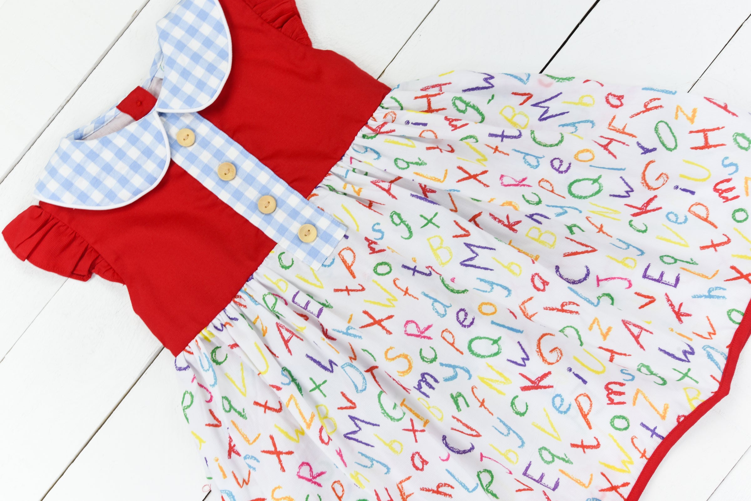 Girls ABC Dress