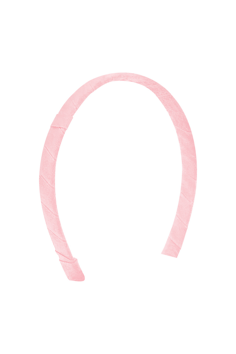 Pink Classic Grosgrain Wrapped Add-a-Bow Headband