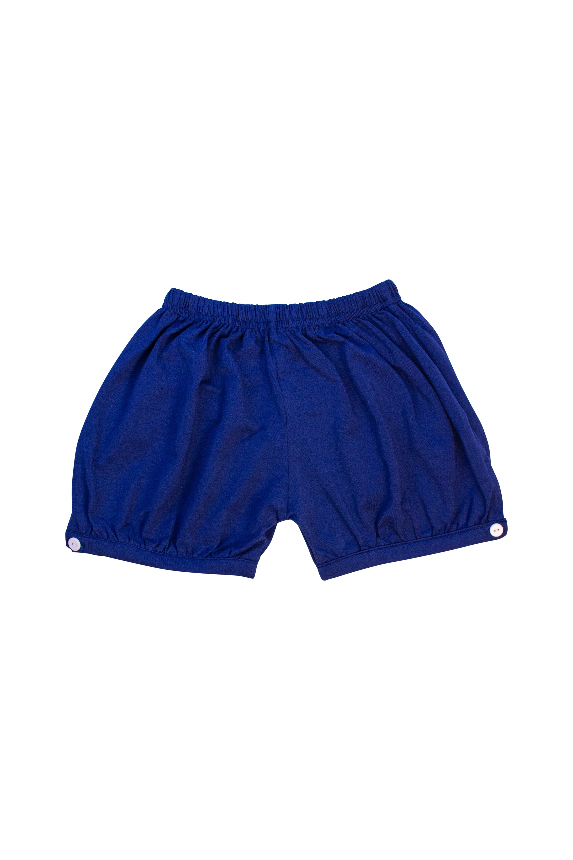 Unisex Knit Navy Banded Shorts