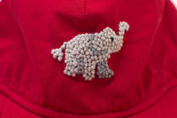 French Knot Elephant Hat