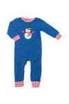 Boys Snowman Long PJ