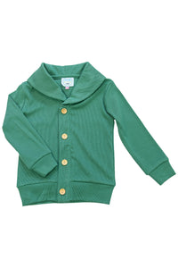 Boys Festive Green Sweater