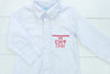 Boys White/Red Dress Shirt