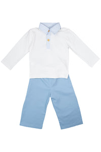 Boys Winter Blues Pants Set