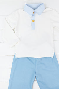 Boys Winter Blues Pants Set