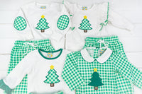 Girls O Christmas Tree Skirt Set