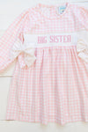 Girls Big Sister Long Sleeve Dress