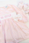 Girls Big Sister Long Sleeve Dress