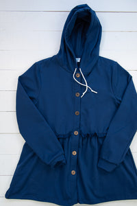 Mom Classic Comfy Hooded Jacket