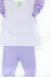 Girls Simple Pajama Pants Set