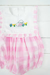 Girls Button On Lamb Bubble