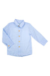 Boys Blue Linen Shirt Only