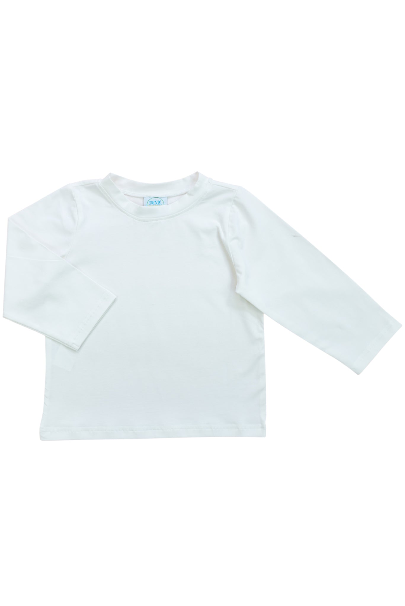 Boys Knit White Long Sleeve Shirt