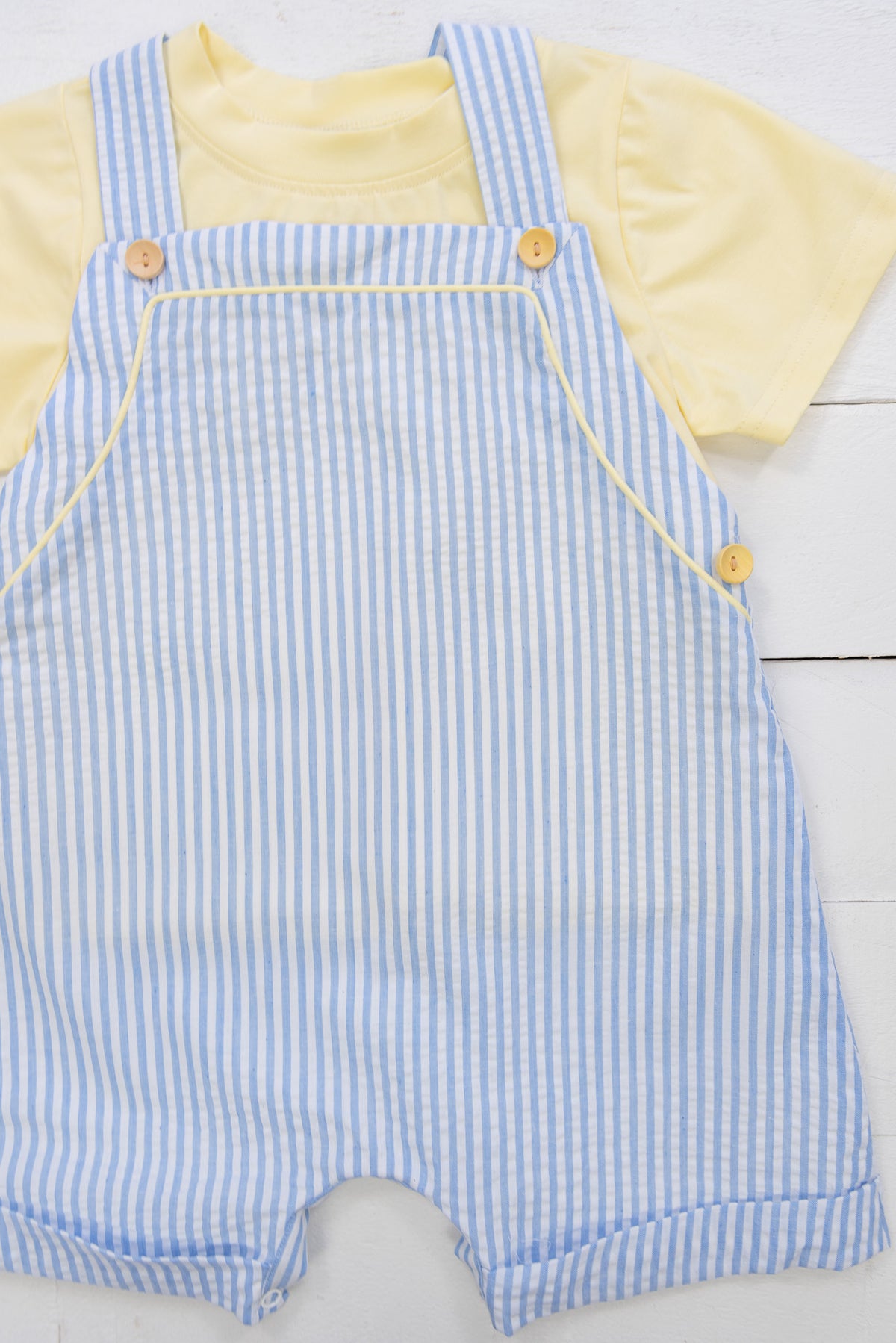 Boys Precious Pastels Overalls Set