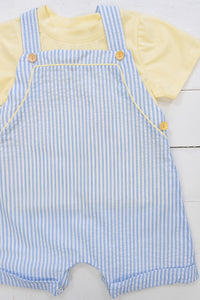 Boys Precious Pastels Overalls Set