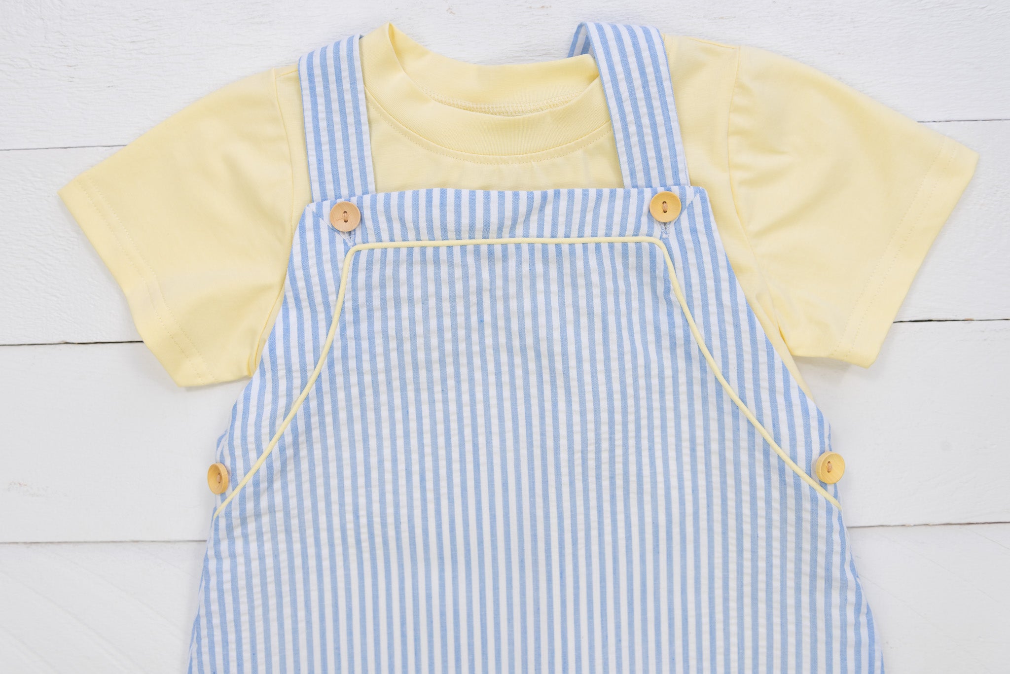 Boys Precious Pastels Overalls Set