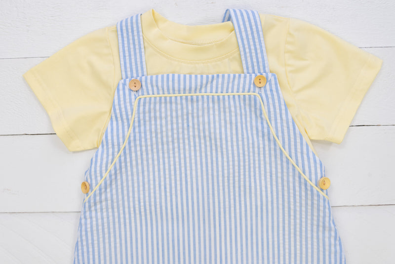 Boys Precious Pastels Overalls Set