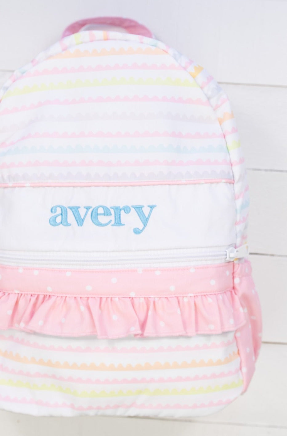 Girls Sweet Stripes Backpack